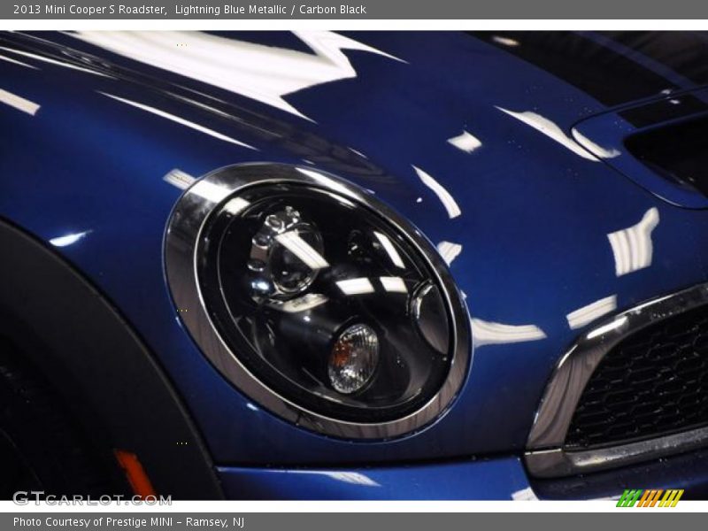 Lightning Blue Metallic / Carbon Black 2013 Mini Cooper S Roadster