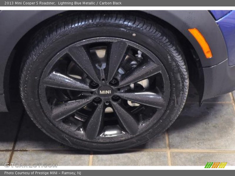 Lightning Blue Metallic / Carbon Black 2013 Mini Cooper S Roadster