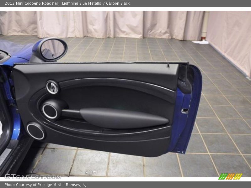 Lightning Blue Metallic / Carbon Black 2013 Mini Cooper S Roadster