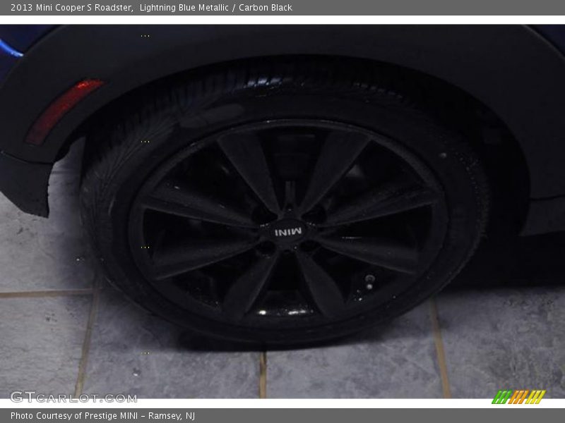 Lightning Blue Metallic / Carbon Black 2013 Mini Cooper S Roadster