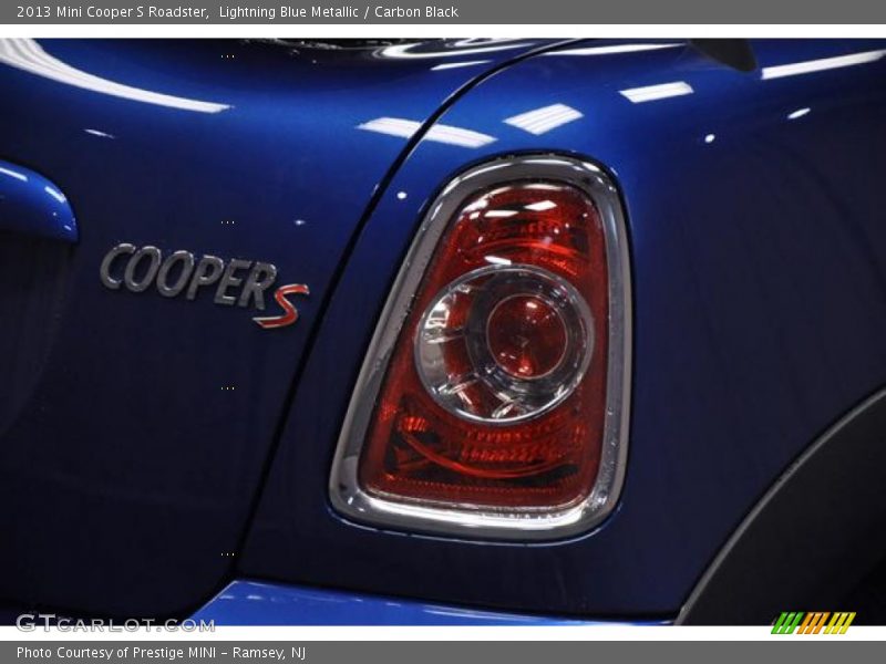 Lightning Blue Metallic / Carbon Black 2013 Mini Cooper S Roadster