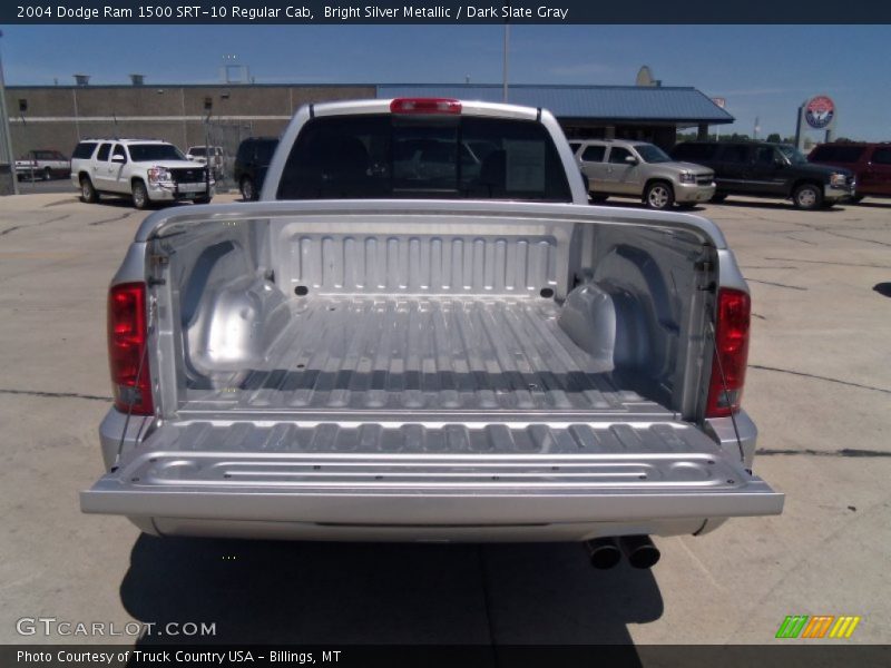 Bright Silver Metallic / Dark Slate Gray 2004 Dodge Ram 1500 SRT-10 Regular Cab