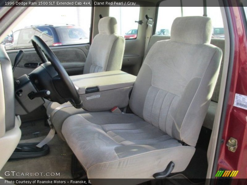  1996 Ram 1500 SLT Extended Cab 4x4 Gray Interior