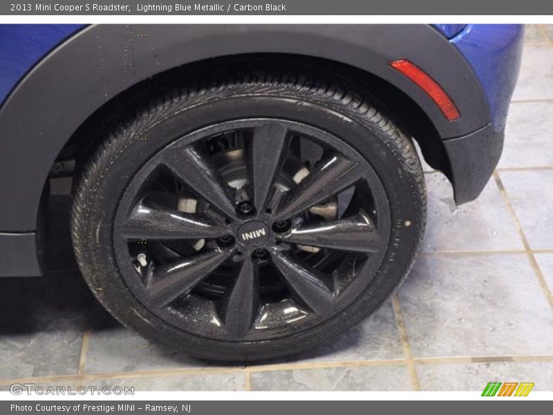 Lightning Blue Metallic / Carbon Black 2013 Mini Cooper S Roadster