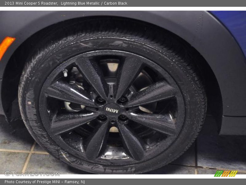 Lightning Blue Metallic / Carbon Black 2013 Mini Cooper S Roadster