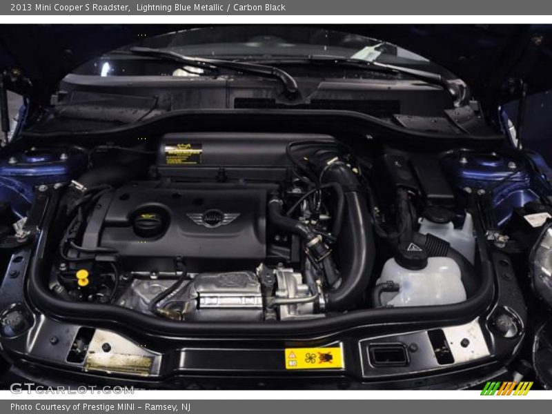 Lightning Blue Metallic / Carbon Black 2013 Mini Cooper S Roadster