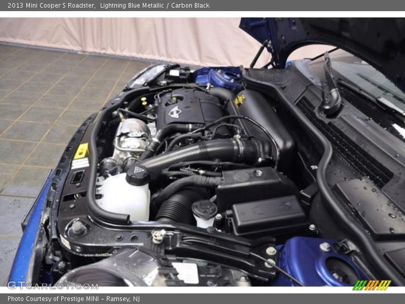 Lightning Blue Metallic / Carbon Black 2013 Mini Cooper S Roadster