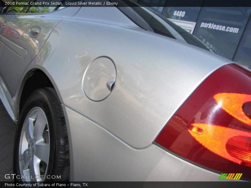 Liquid Silver Metallic / Ebony 2008 Pontiac Grand Prix Sedan