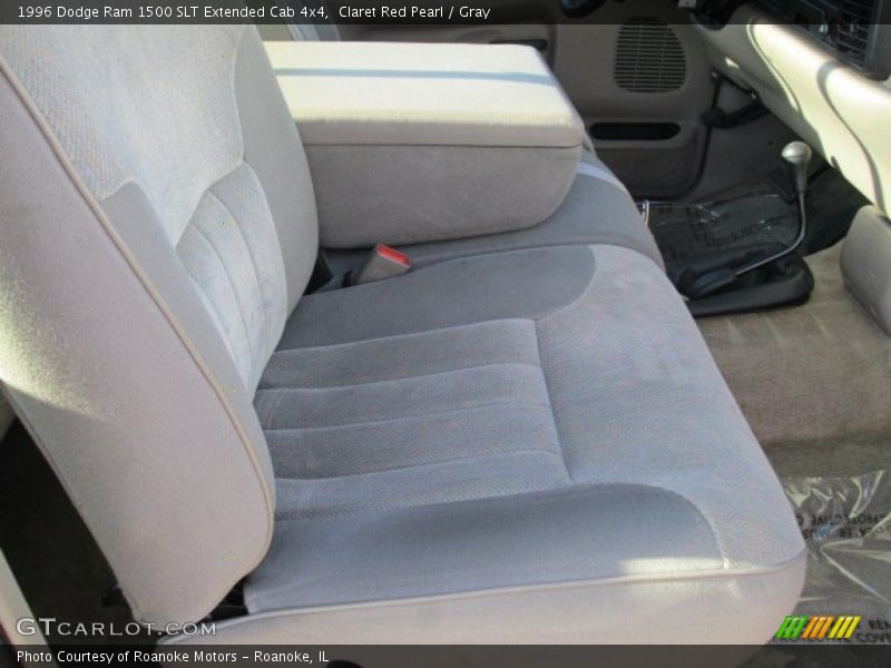 Claret Red Pearl / Gray 1996 Dodge Ram 1500 SLT Extended Cab 4x4