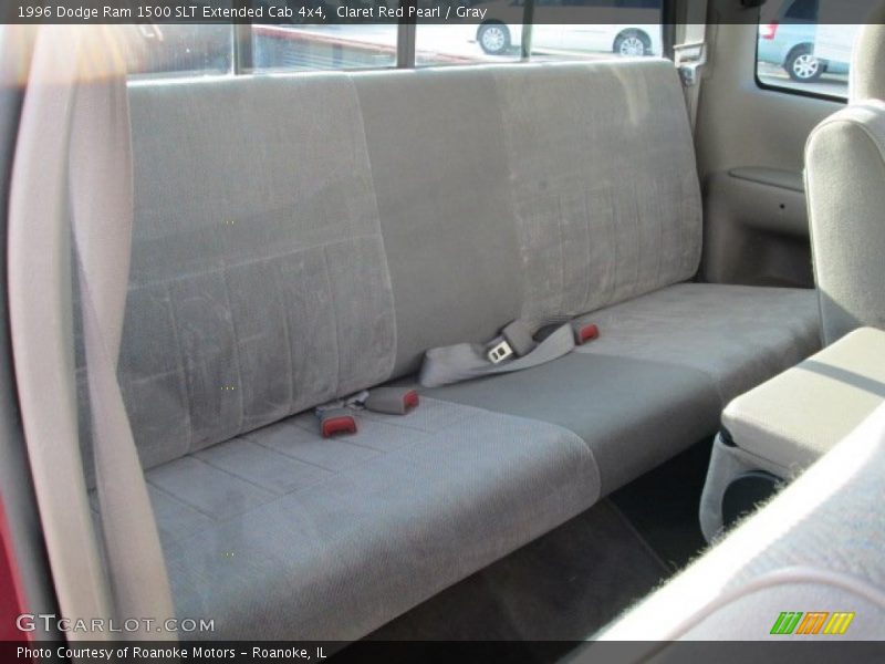 Rear Seat of 1996 Ram 1500 SLT Extended Cab 4x4