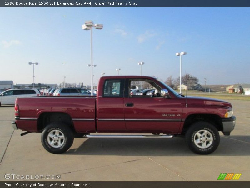  1996 Ram 1500 SLT Extended Cab 4x4 Claret Red Pearl