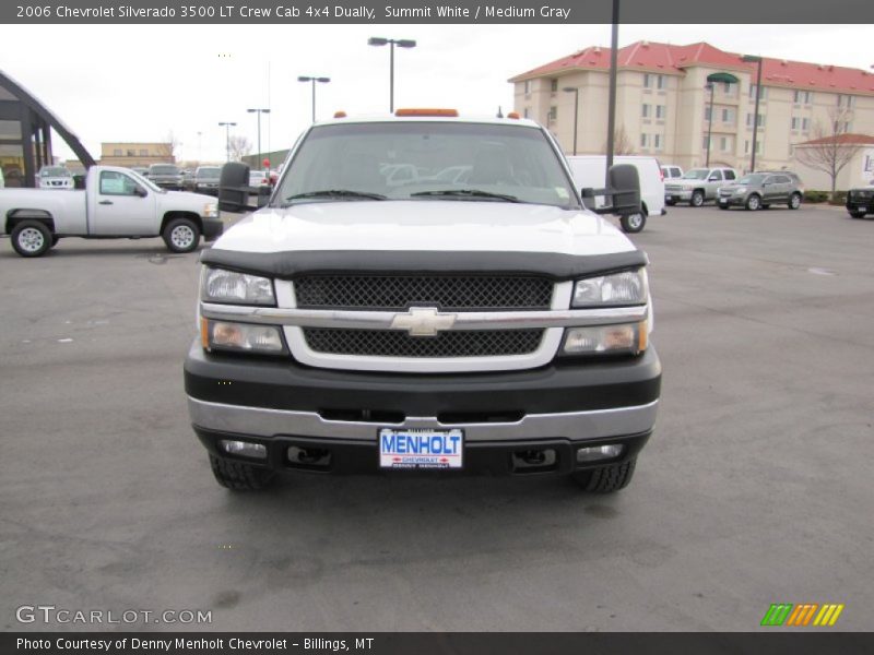 Summit White / Medium Gray 2006 Chevrolet Silverado 3500 LT Crew Cab 4x4 Dually