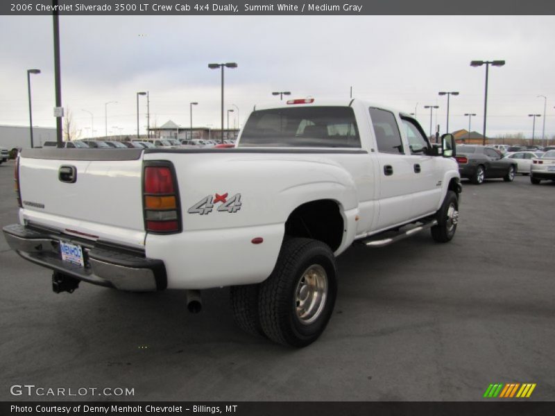 Summit White / Medium Gray 2006 Chevrolet Silverado 3500 LT Crew Cab 4x4 Dually
