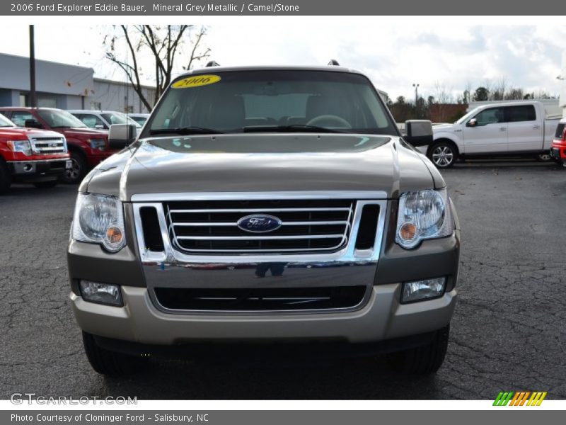 Mineral Grey Metallic / Camel/Stone 2006 Ford Explorer Eddie Bauer