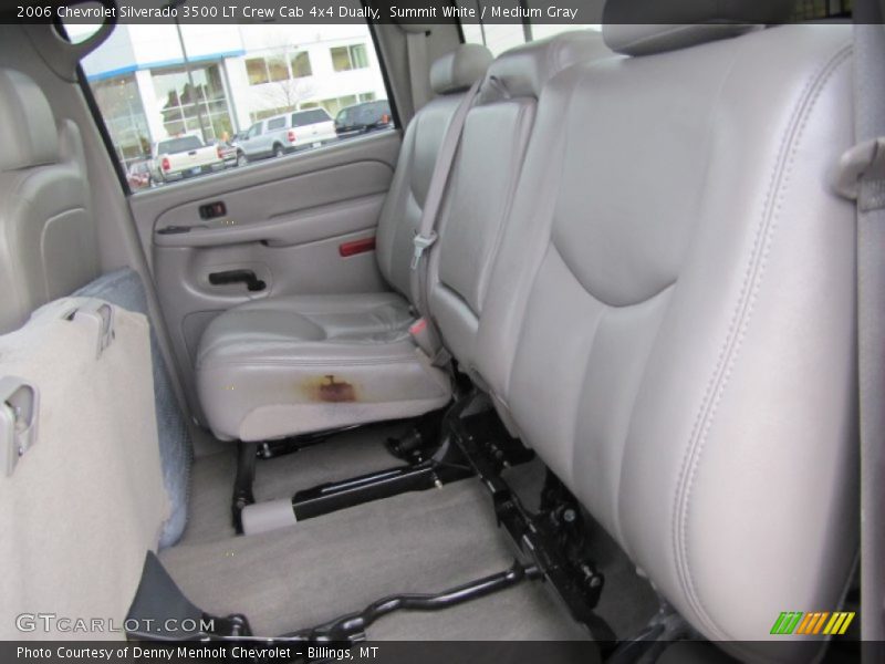 Summit White / Medium Gray 2006 Chevrolet Silverado 3500 LT Crew Cab 4x4 Dually