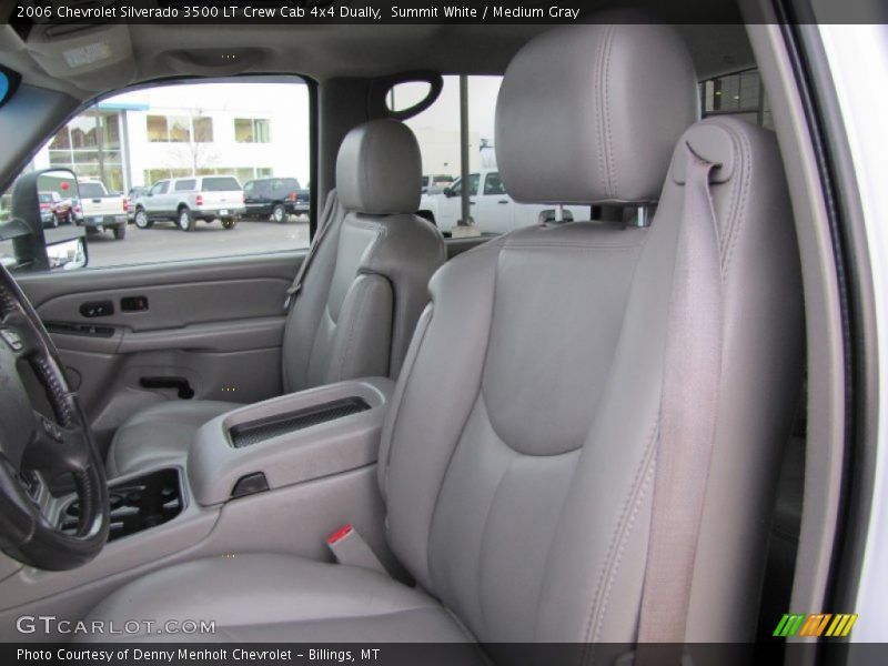 Summit White / Medium Gray 2006 Chevrolet Silverado 3500 LT Crew Cab 4x4 Dually