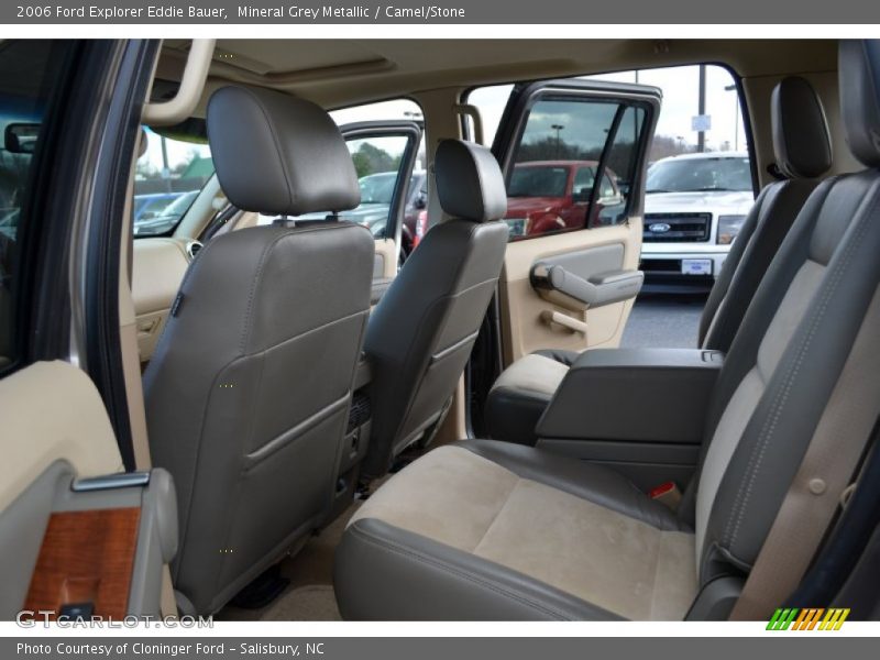 Mineral Grey Metallic / Camel/Stone 2006 Ford Explorer Eddie Bauer