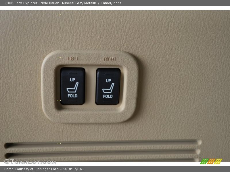 Mineral Grey Metallic / Camel/Stone 2006 Ford Explorer Eddie Bauer