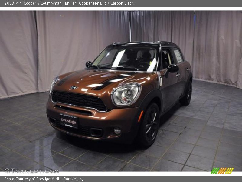 Brilliant Copper Metallic / Carbon Black 2013 Mini Cooper S Countryman