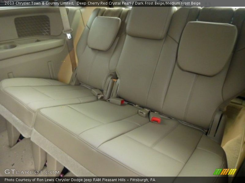 Deep Cherry Red Crystal Pearl / Dark Frost Beige/Medium Frost Beige 2013 Chrysler Town & Country Limited