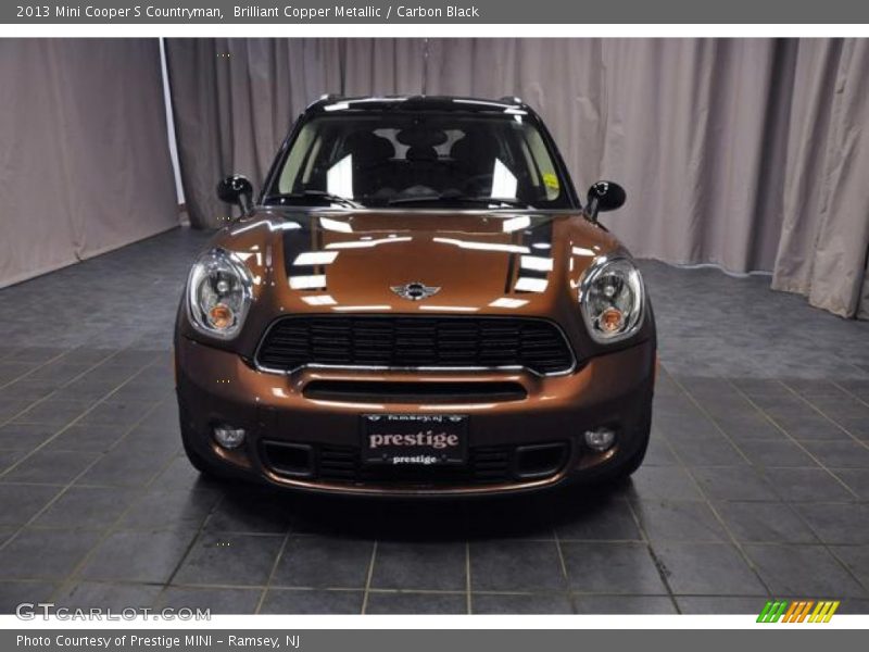 Brilliant Copper Metallic / Carbon Black 2013 Mini Cooper S Countryman