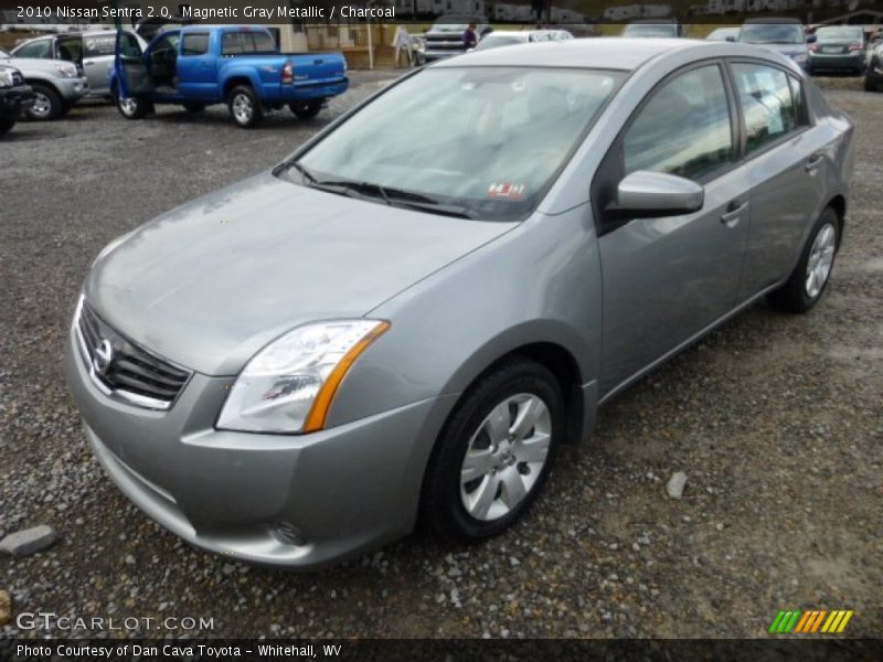 Magnetic Gray Metallic / Charcoal 2010 Nissan Sentra 2.0