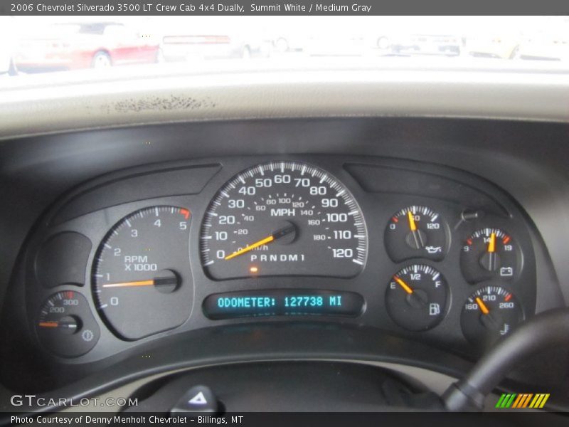 Summit White / Medium Gray 2006 Chevrolet Silverado 3500 LT Crew Cab 4x4 Dually