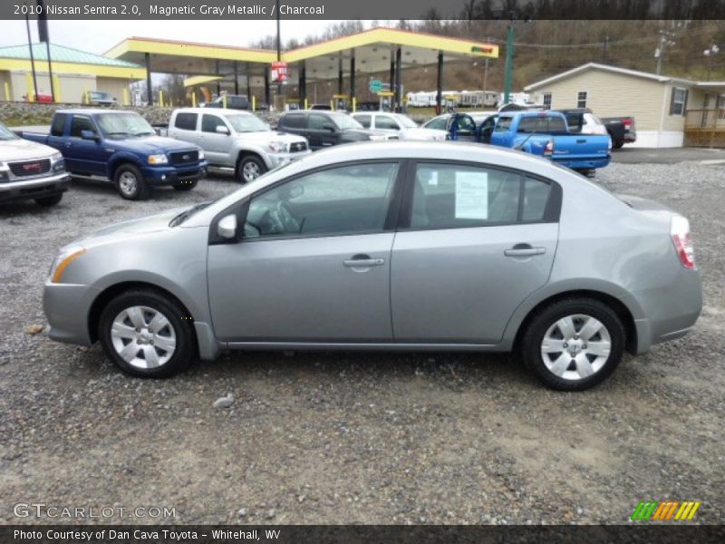 Magnetic Gray Metallic / Charcoal 2010 Nissan Sentra 2.0