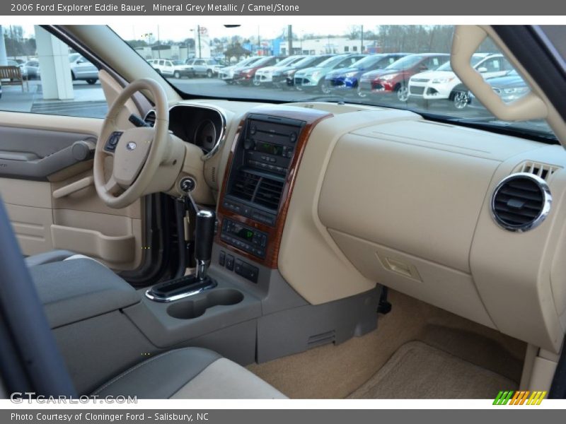 Mineral Grey Metallic / Camel/Stone 2006 Ford Explorer Eddie Bauer