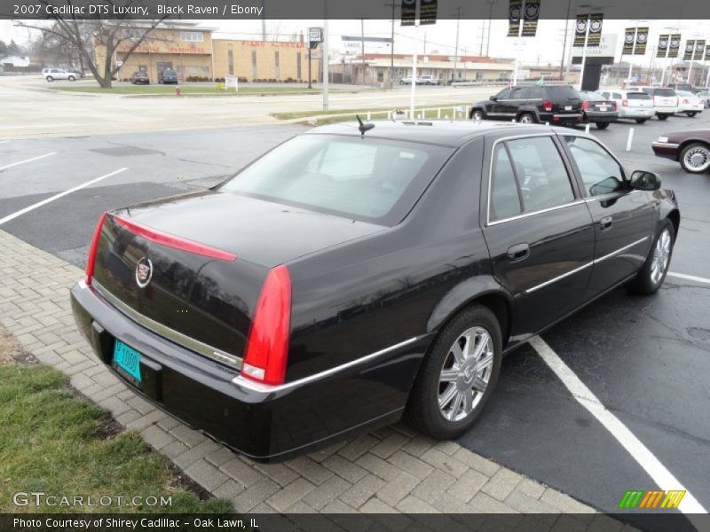 Black Raven / Ebony 2007 Cadillac DTS Luxury