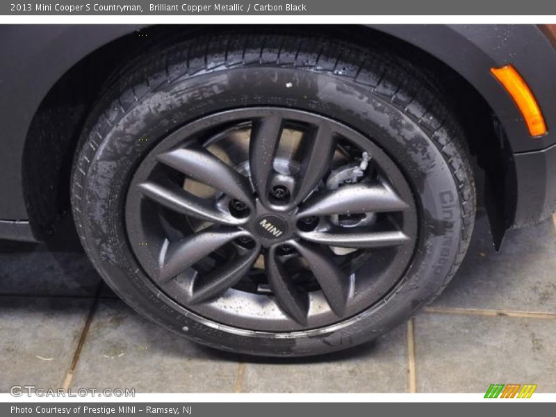 Brilliant Copper Metallic / Carbon Black 2013 Mini Cooper S Countryman
