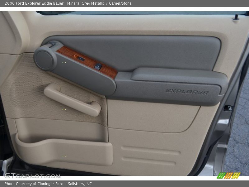 Mineral Grey Metallic / Camel/Stone 2006 Ford Explorer Eddie Bauer
