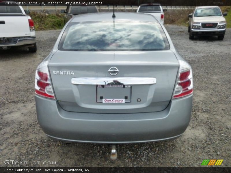 Magnetic Gray Metallic / Charcoal 2010 Nissan Sentra 2.0