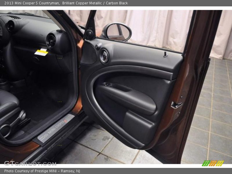 Brilliant Copper Metallic / Carbon Black 2013 Mini Cooper S Countryman