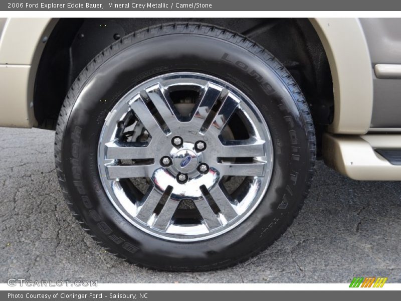 Mineral Grey Metallic / Camel/Stone 2006 Ford Explorer Eddie Bauer