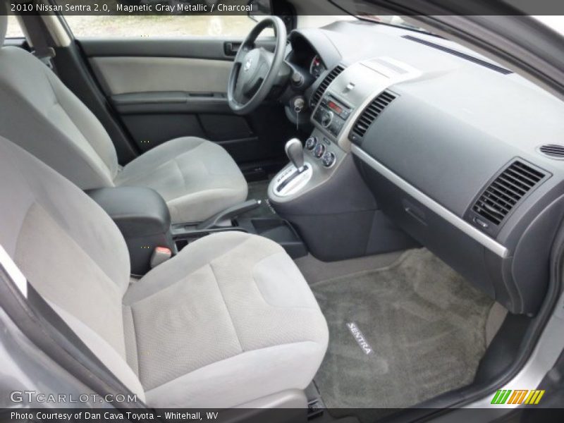 Magnetic Gray Metallic / Charcoal 2010 Nissan Sentra 2.0