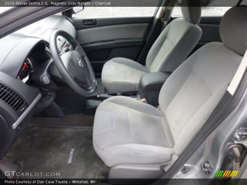 Magnetic Gray Metallic / Charcoal 2010 Nissan Sentra 2.0
