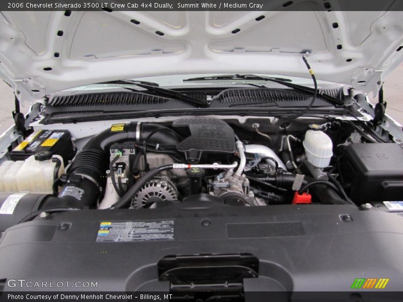 Summit White / Medium Gray 2006 Chevrolet Silverado 3500 LT Crew Cab 4x4 Dually