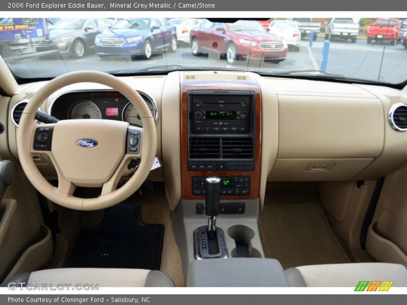 Mineral Grey Metallic / Camel/Stone 2006 Ford Explorer Eddie Bauer