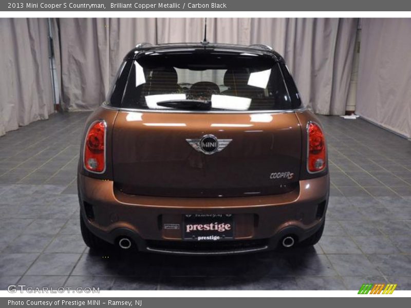 Brilliant Copper Metallic / Carbon Black 2013 Mini Cooper S Countryman