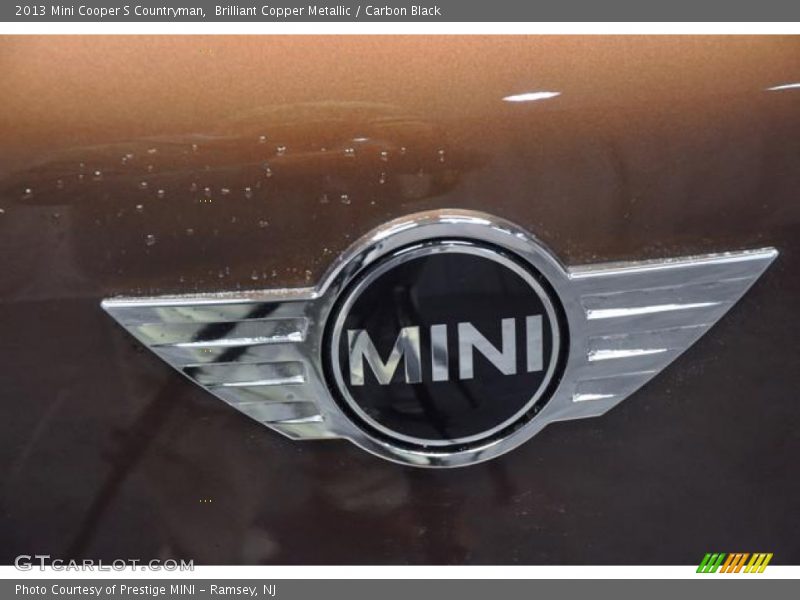 Brilliant Copper Metallic / Carbon Black 2013 Mini Cooper S Countryman