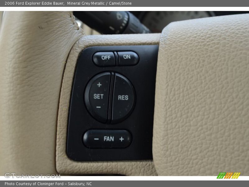 Mineral Grey Metallic / Camel/Stone 2006 Ford Explorer Eddie Bauer