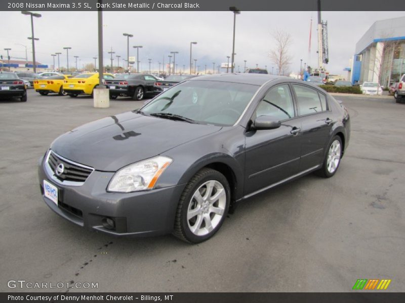 Dark Slate Metallic / Charcoal Black 2008 Nissan Maxima 3.5 SL