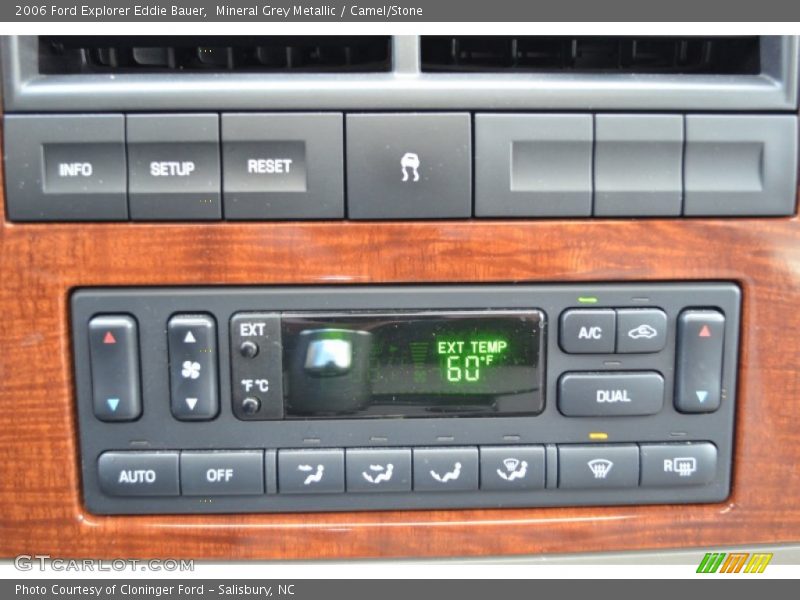 Mineral Grey Metallic / Camel/Stone 2006 Ford Explorer Eddie Bauer