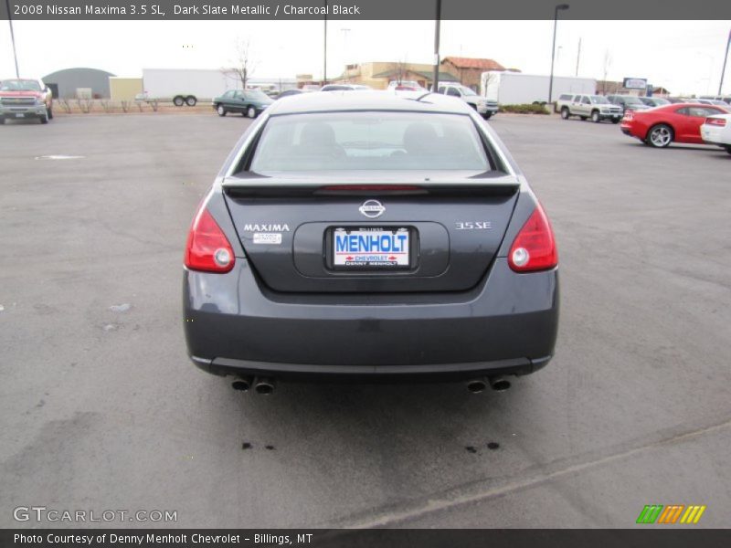 Dark Slate Metallic / Charcoal Black 2008 Nissan Maxima 3.5 SL