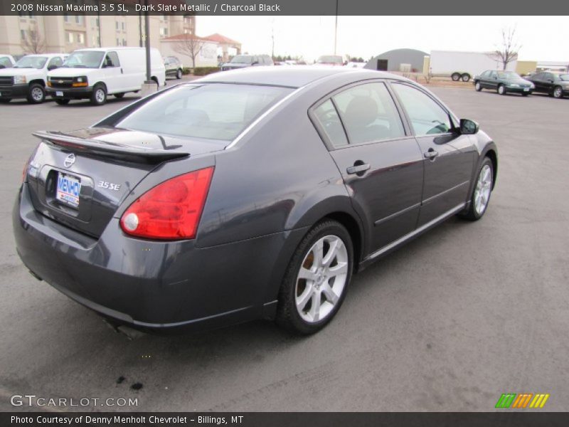 Dark Slate Metallic / Charcoal Black 2008 Nissan Maxima 3.5 SL
