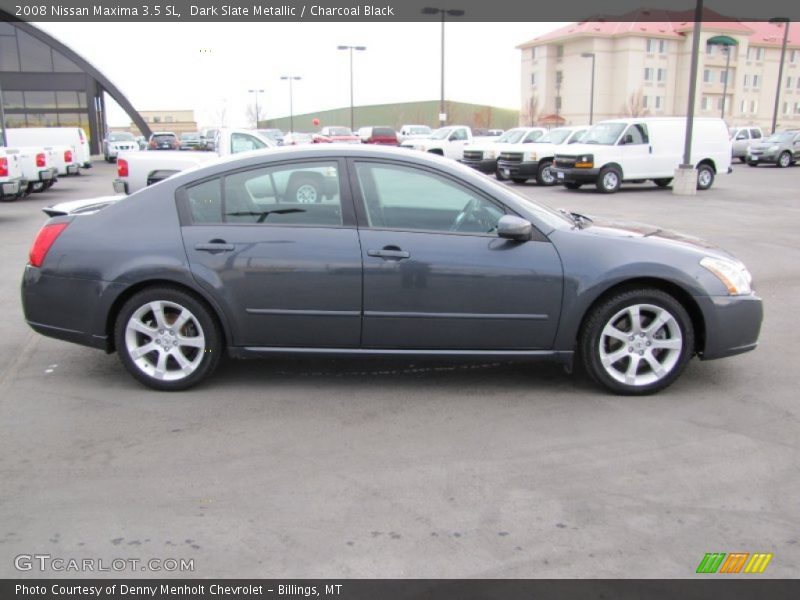 Dark Slate Metallic / Charcoal Black 2008 Nissan Maxima 3.5 SL