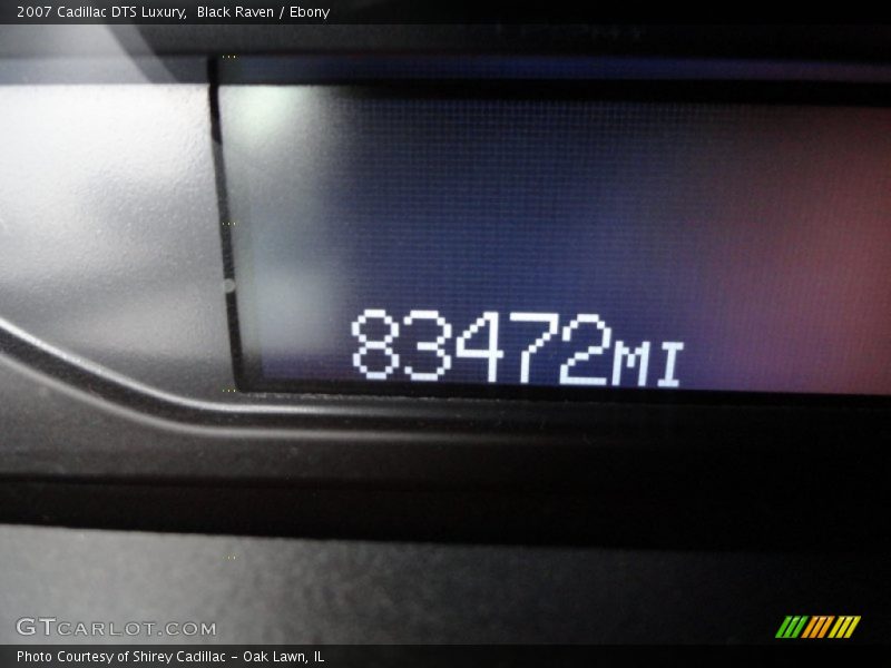 Black Raven / Ebony 2007 Cadillac DTS Luxury