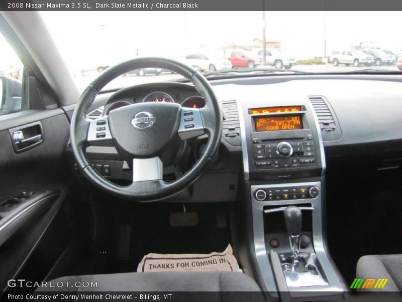 Dark Slate Metallic / Charcoal Black 2008 Nissan Maxima 3.5 SL