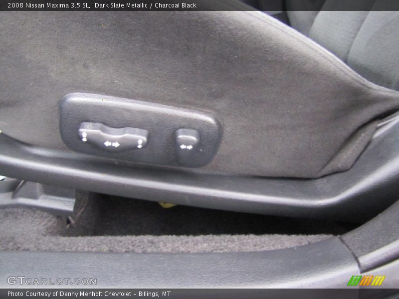 Dark Slate Metallic / Charcoal Black 2008 Nissan Maxima 3.5 SL
